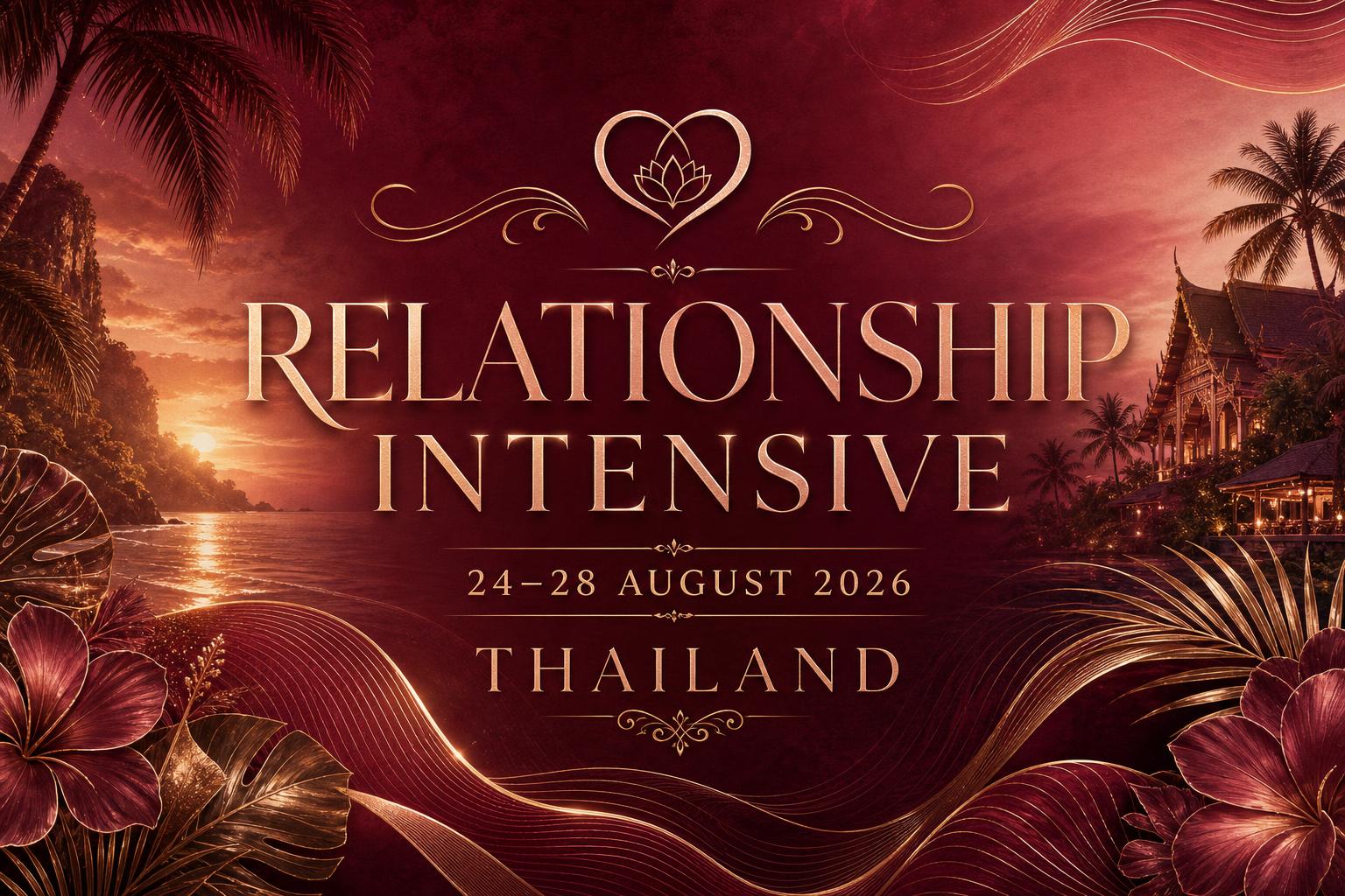 Passionpreneur Relationship Intensive — Thailand banner